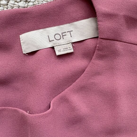 Loft pink blouse - Picture 4 of 4